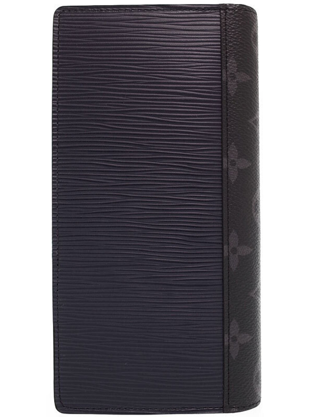 Louis Vuitton Portefeuille Long Wallet fold Bi Brazza Epi Black